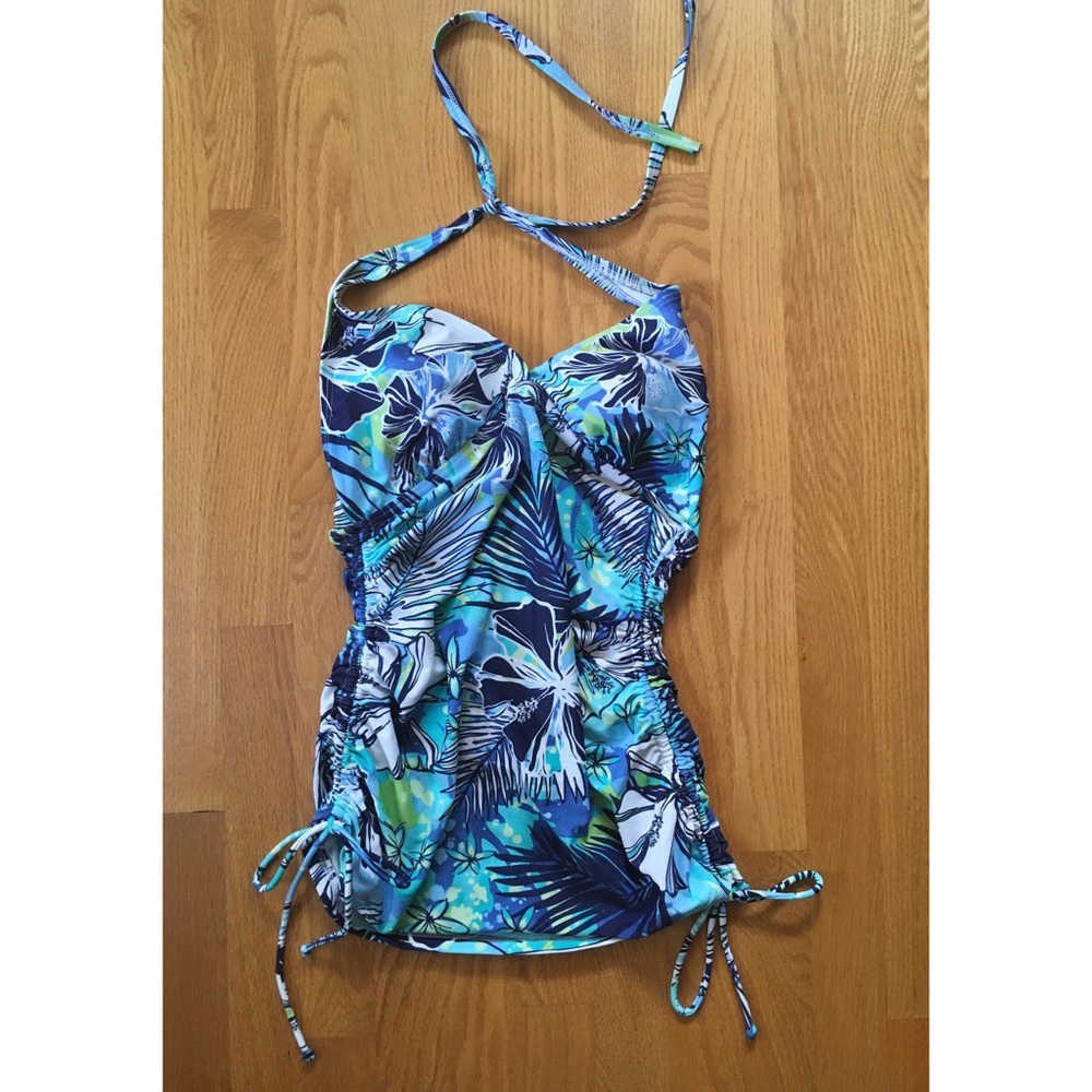 Floral Bathing Suit Top